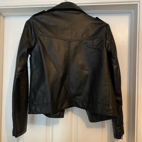 Forever 21 Black Leather Jacket - Picture 3 of 3